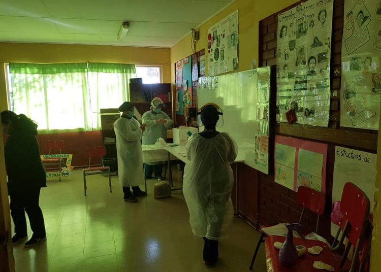 En Quirihue comenzó proceso de vacunación escolar 2020