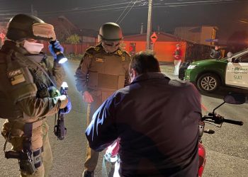 Carabineros Ñuble detuvo a 12 personas en horario de toque de queda