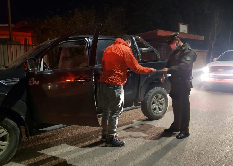 Carabineros Ñuble detuvo a 18 personas que incumplieron el toque de queda