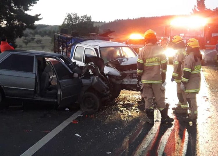 Dos heridos dejó como saldo violenta colisión en ruta entre Quirihue y Ninhue