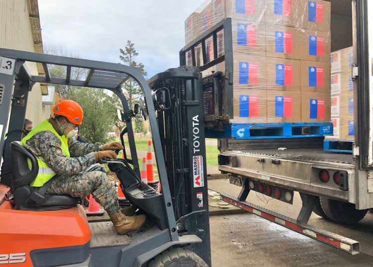 Más de 100 mil cajas han sido entregadas en Ñuble gracias al plan «Alimentos para Chile»