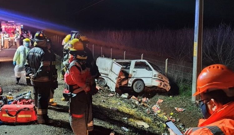 Un ciudadano haitiano falleció y otros 5 resultaron heridos en accidente ocurrido cerca de Ñiquén