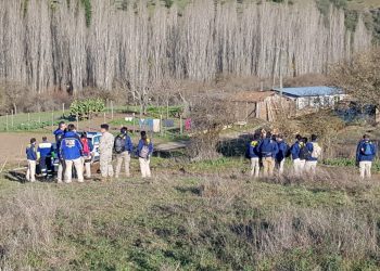 Gran despliegue policial, militar y de bomberos en busca de Carolina Fuentes en Ninhue