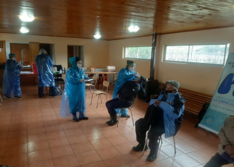 Municipio de Portezuelo realiza testeos masivos con exámenes de PCR en la comuna