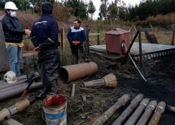 Comienzan a ejecutarse trabajos de construcción de pozo profundo en sector El Tollo de Cobquecura
