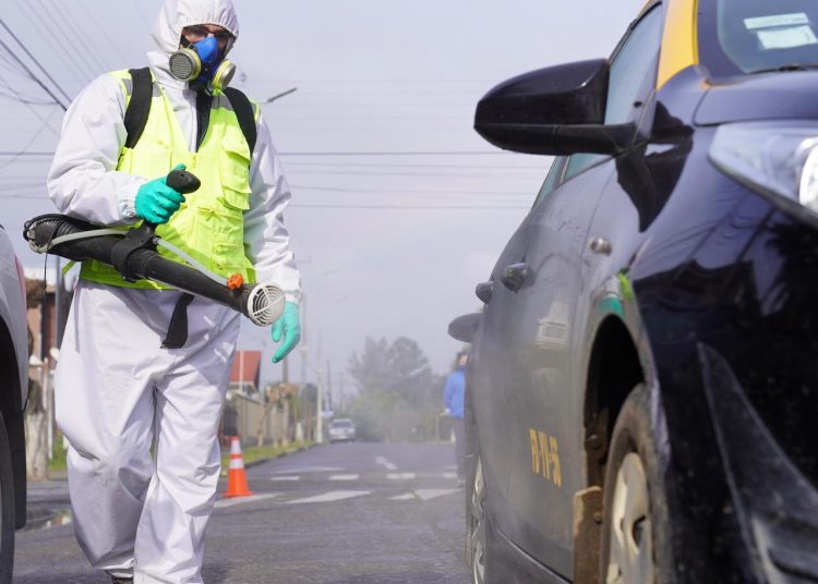 Cerca de 2300 vehículos han sido sanitizados en Ñuble este primer mes por Seremi de Transportes