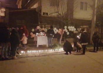 Con velatón recordaron a la tía María Alejandra Irribarra en Quirihue