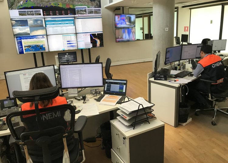 ONEMI, SHOA y CSN realizaron nueva simulación para poner a prueba protocolos de emergencia