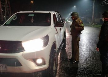 Carabineros detuvo en Ñuble a 45 personas que incumplieron medidas sanitarias
