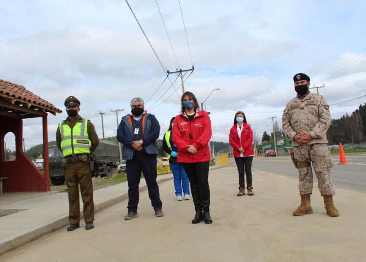 Entra en marcha punto de control sanitario en Coelemu