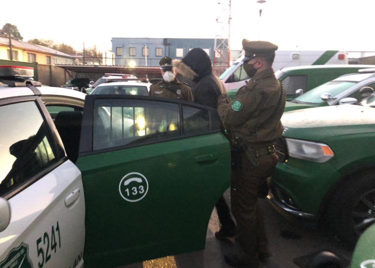 Carabineros de Chillán detuvo a sujeto que provocó diversas lesiones con arma blanca a su pareja