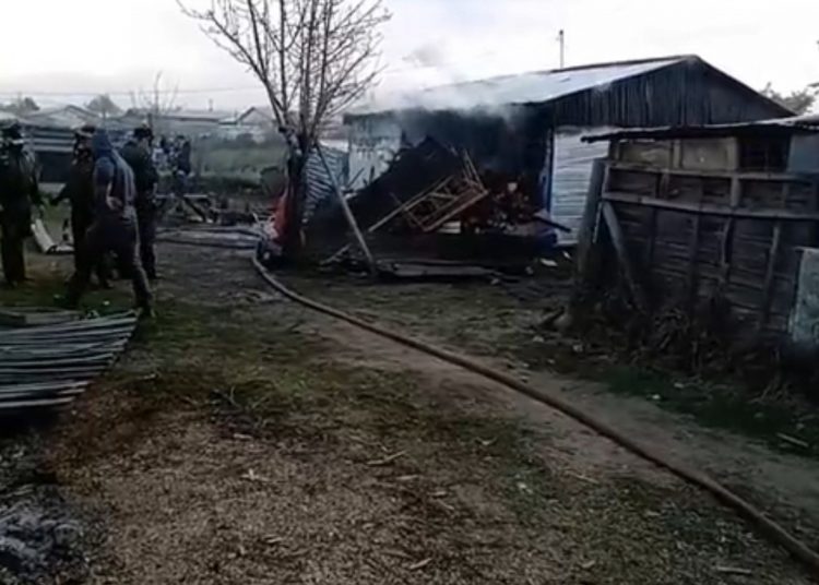 Un niño sufrió quemaduras en incendio ocurrido en Quirihue esta tarde