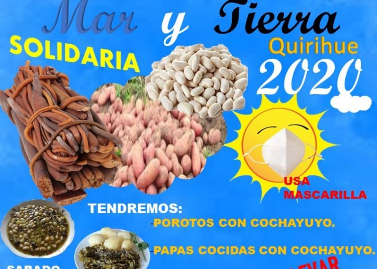 Fiesta «Mar y Tierra» se realizará en Quirihue éste sábado con un sentido social y comunitario