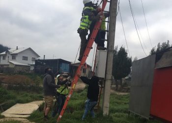 Trabajador sufrió accidente por descarga eléctrica en Coelemu