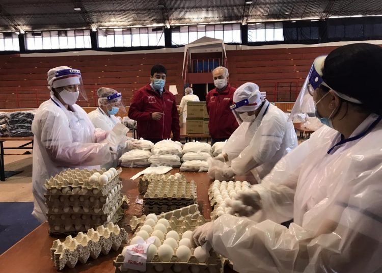 Más de 441 mil canastas de alimentos Junaeb se han entregado a estudiantes de Ñuble