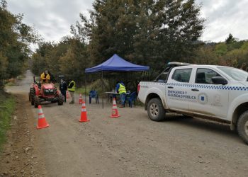 Coihueco inicia su cuarentena con dos puntos de control y cuatro accesos cerrados