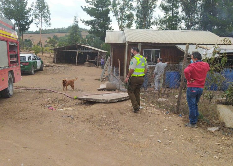 Adulto mayor de Trehuaco sufrió heridas tras explosión de un cilindro de gas