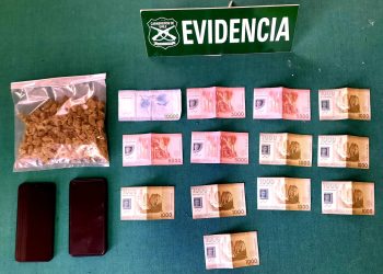 Carabineros del OS7 Ñuble detuvo en Bulnes a sujeto que comercializaba cocaína y otras drogas en su domicilio