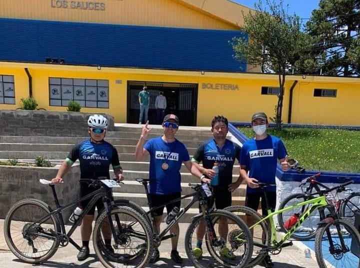 Team Garvall Ciclismo Quirihue subió al podio en competencia interregional
