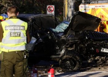 Padres mueren en accidente de auto en Casablanca: hijos de 7 años y 4 meses quedaron heridos