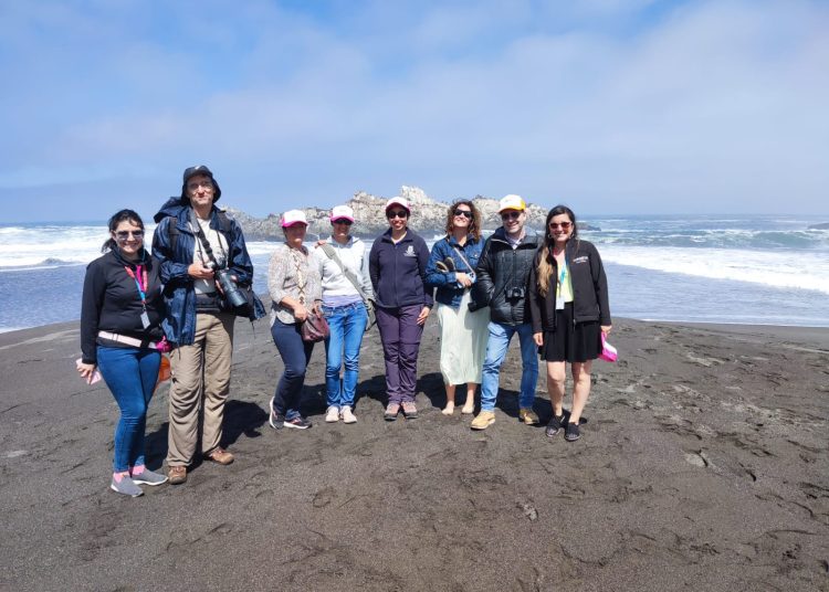 Destacados periodistas europeos conocieron y recorrieron las bellezas naturales de Cobquecura