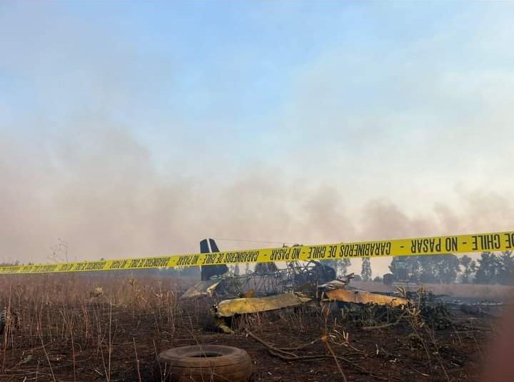 Piloto español de avión CONAF muere mientras combatía incendio en Galvarino