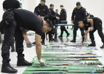 Gendarmería realizó octavo operativo de incautación de elementos prohibidos en cárceles del país