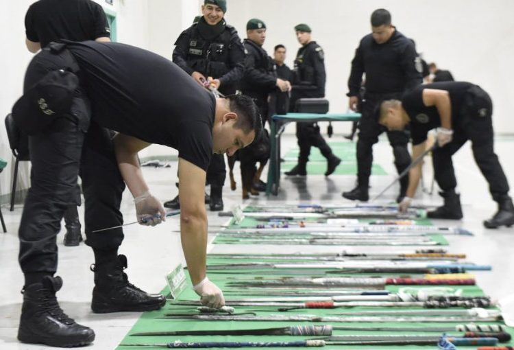 Gendarmería realizó octavo operativo de incautación de elementos prohibidos en cárceles del país