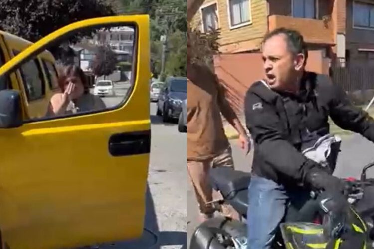Motorista le rompe la nariz a conductora de furgón en Concepción por maniobra que le «molestó»