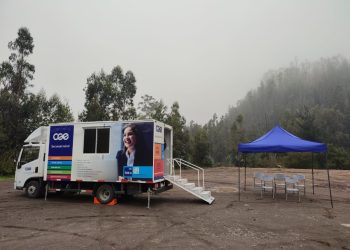 CGE implementa nueva Oficina Móvil para atender a clientes en zonas alejadas de las regiones de Ñuble y Biobío