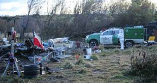 Macabro crimen en Punta Arenas: asesinan a hombre y luego incendian su casa con su cuerpo dentro