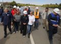 Ministra del MOP, Jessica López, supervisa medidas preventivas de emergencia para mitigar efectos de sistema frontal