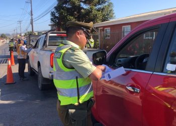 Detienen a conductor con revisión técnica falsa en control en Cobquecura