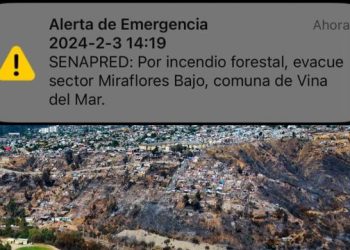 Incendios en Viña del Mar: UE investigará funcionamiento de alerta SAE tras críticas al sistema