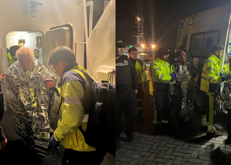 Cuatro días a la deriva: rescatan a pescadores de Talcahuano que naufragaron rumbo a Taltal