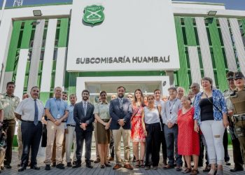 Carabineros analiza en nueva Subcomisaría Huambalí ejecución de intervención en sector comercial de Chillán