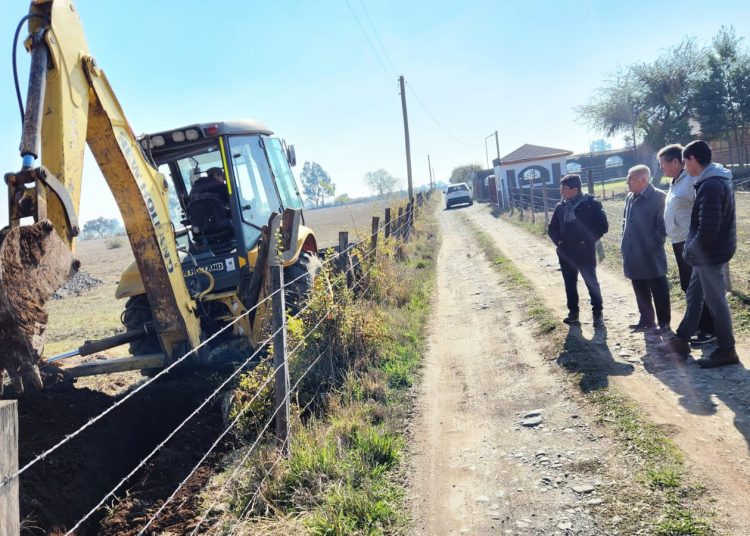Extensión del APR Monte Atravesado en San Nicolás llega al 60% de avance