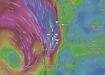 Abundantes lluvias con isoterma cero alta y río atmosférico llegará a Chile el ciclón extratropical durante esta semana