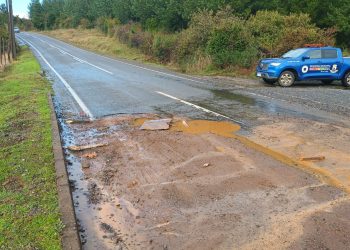 Ruta Quirihue a Coelemu presenta numerosos baches y «hoyos gigantes» y requiere urgente reparaciones
