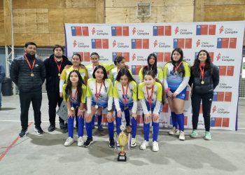 Coelemu se corona campeón provincial de Futsal Damas Sub 14 de los Juegos Deportivos Escolares de Ñuble 2024