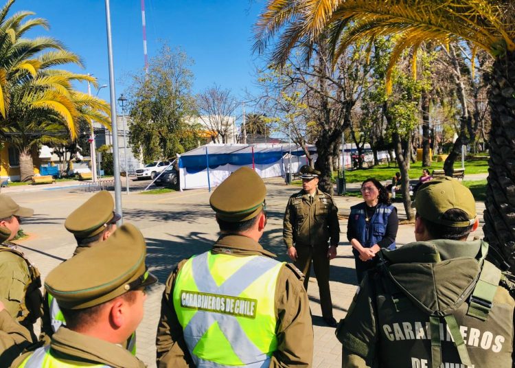 Carabineros realiza rondas en en el marco del «Compromiso Stop» en Quirihue y Coelemu