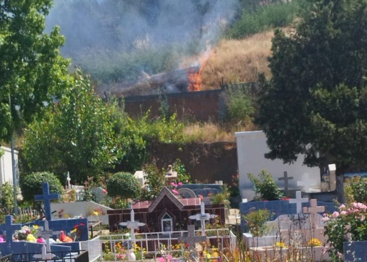 3 detenidos en Coelemu por originar incendio con fuegos artificiales