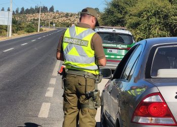 Carabineros intensifica controles vehiculares en Itata por término de vacaciones