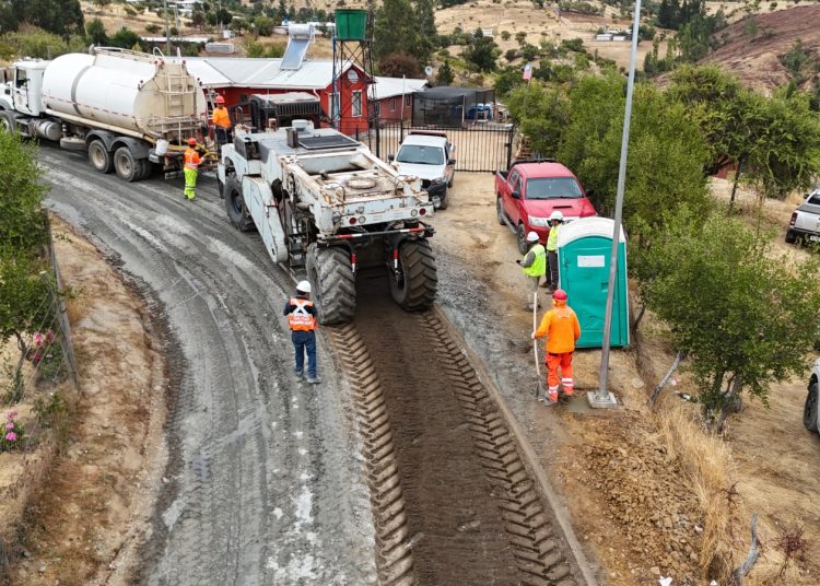 Provincia de Itata es pionera en plan regional de estabilizado de cuestas del MOP