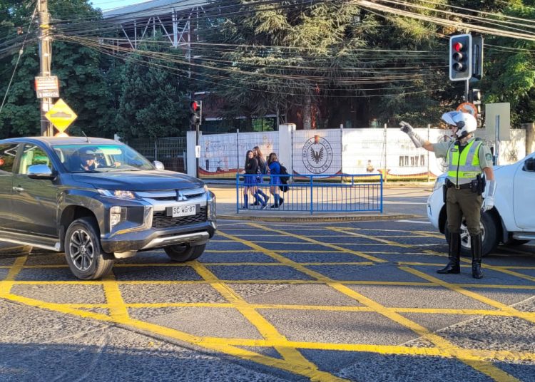 Carabineros abordará retorno a clases en Ñuble con servicios preventivos en colegios y nudos críticos de congestión