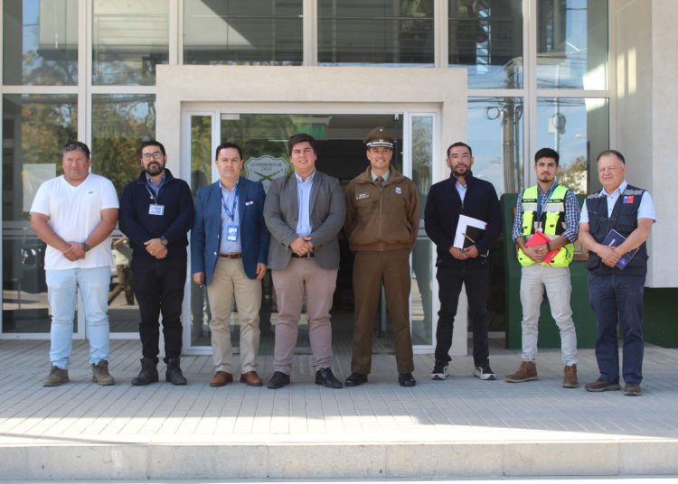 Comité de Gestión del riesgo de desastres (COGRID) tuvo su primera sesión en Itata