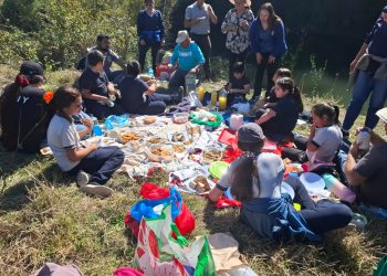 Escuela de Colmuyao conmemoró el Día de la Educación rural con caminata