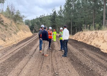 Un 7% de avance lleva pavimentación de ruta Quirihue a Los Temos, Chanco y Cobquecura