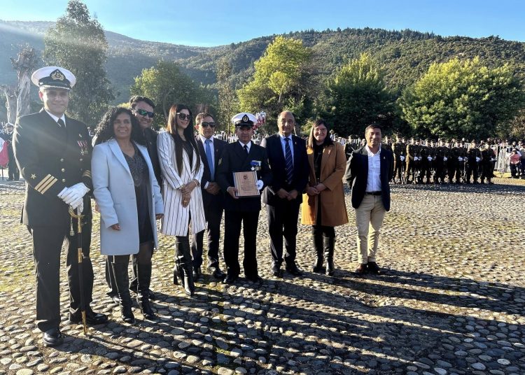 Municipio entrega reconocimiento a Administrador del Santuario Cuna de Prat que nació en Ninhue