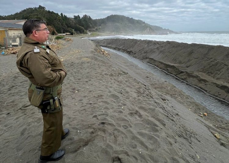 Carabineros refuerza patrullajes preventivos por temporal que afectará a Itata